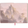 Записная книжка А5 80л. Greenwich Line "Sakura. Lonely mountain" ЛАЙТ, кожзам, с резинкой, тиснение фольгой, блок в линию RE-NA5_51396