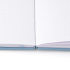 Блокнот для записей Стихия Bullet Journal 100 г/м2, 14 x 20 см, 80 л, жесткая обложка, серо-голубой NP-ST04055