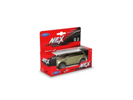 Машинка WELLY 1:38 Range Rover Evoque, пруж. мех., цвет в асс. IT-43649W