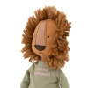 Мягкая игрушка ORANGE TOYS Лев Саймон: Зелёная толстовка 30 см ORT-CM05-16/S26
