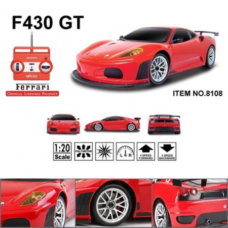 Р/У Машина Ferrari F 430 GT 1/20 MJX TT-8108