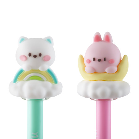 Ручка шариковая MESHU "Cute Dreamers" синяя, 0.7 мм, корпус ассорти RE-MS_65676