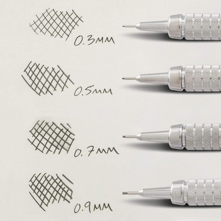 Карандаш PENTEL Graphgear 520 автоматический профессиональный 0.5 мм, черный корпус PG525-AX