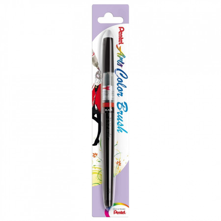 Кисть с краской PENTEL Colour Brush 1-10 мм кисть черный XGFL-101X