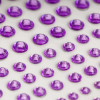 Наклейка-тату MESHU "Purple drops" 162 стразы RE-MS_64969