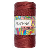 Пряжа ARACHNA Leather Art 100% полиэстер 1 x 160 ± 10 г 50 м №07 т.красный ARA-LA-07