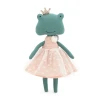 Мягкая игрушка ORANGE TOYS Лягушонок Фиона в розовом платье 30 см ORT-CM12-12/13