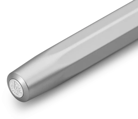 Ручка-роллер KAWECO AL Sport 0.7мм серебристый KAW-10000716