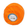 Пряжа GAMMA Ирис 100% хлопок 1 x 10 г 82 ± 3 м №3196 яр.оранжевый GAM-IRI-1-3196