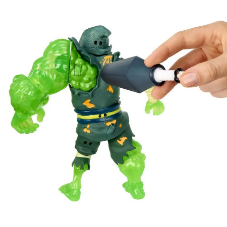 Ниндзомби. Фигурка со слаймом Хаз Мат. Ninjombie ROS-68758