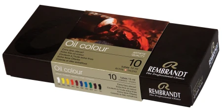 Набор масляных красок REMBRANDT 10 цв x 15 мл RT01820310