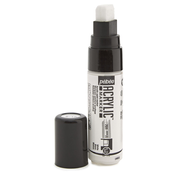 Маркер акриловый PEBEO Acrylic Marker 5-15 мм 1 шт 201701 белый
