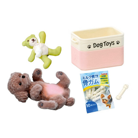 Ре-мент. Набор миниатюр Моя жизнь с собаками. Life with Dogs, в асс. Re-ment ROS-69619