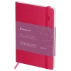 Записная книжка А6 80л. Greenwich Line "Classic. Berry" ЛАЙТ, кожзам, с резинкой, фактурное тиснение, блок в клетку RE-NA6_51753
