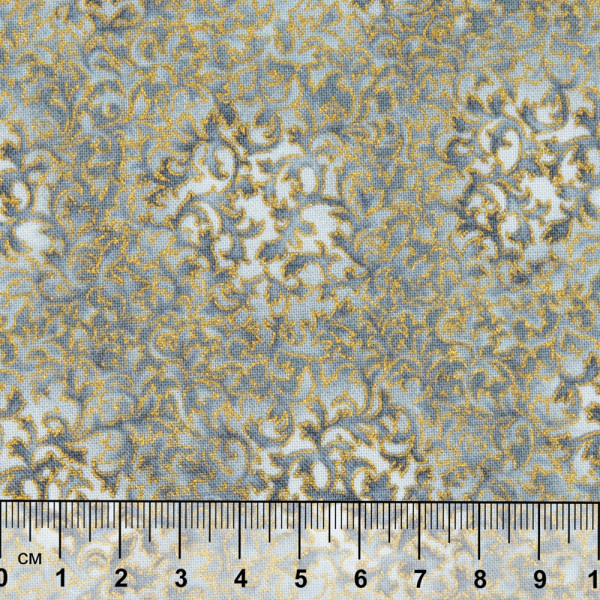 Ткань для пэчворка PEPPY FUSIONS 11 METALLIC 50 x 55 см 146 ± 5 г/м2 100% хлопок EYJM-6644-186 Silver