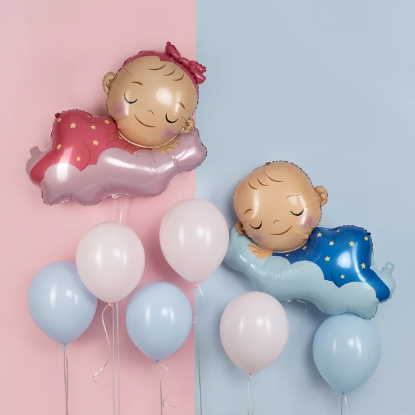 Шар фигурный FALALI Малышка на облаке 99 см 1 шт SF-24885P