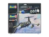 Сборная модель: REVELL Истребитель-бомбардировщик F-104G Starfighter 1:72, подарочный набор UT-63904