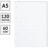 Сменный блок 120л. A5 OfficeSpace, белый RE-СБ5к120_9305