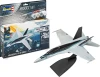 Сборная модель: REVELL Американский палубный истребитель-бомбардировщик Ф/A-18E Хорнет "Toп Ган", easyclick 1:72 UT-64965