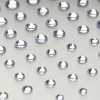 Наклейки акриловые MESHU "Silver rain" 100 страз RE-MS_64966