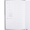Блокнот для записей Стихия Bullet Journal 100 г/м2, 14 x 20 см, 80 л, жесткая обложка, серый NP-ST04057