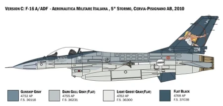 Сборная модель: Самолет F-16A FIGHTING FALCON З-2786ИТ