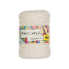 Пряжа ARACHNA Macrame Mini 80% хлопок, 20% полиэстер 1 x 250 г 200 м №02 молочный ARA-MAC-02