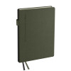 Ежедневник недатированный A6 136л. BG "Palm. Dark khaki" кожзам, твердый переплет, темно-зеленый RE-DuA6_61324