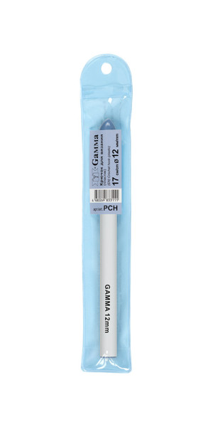 Крючок GAMMA пластик d 12 мм 17 см в чехле PCH-12-17