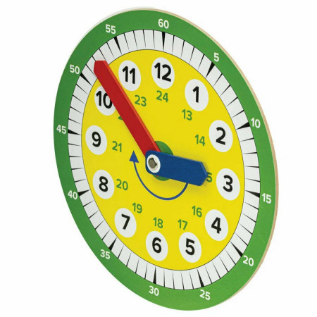 Обучающая игра BRAUBERG KIDS "Умные часы", дерево S-665263
