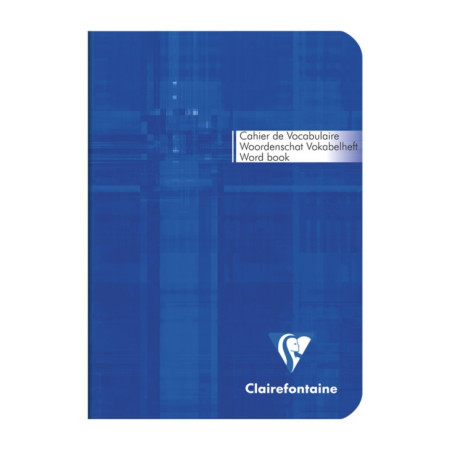Тетрадь-словарь CLAIREFONTAINE A6 90 г/м2 32 л, цвет ассорти RH-3647C