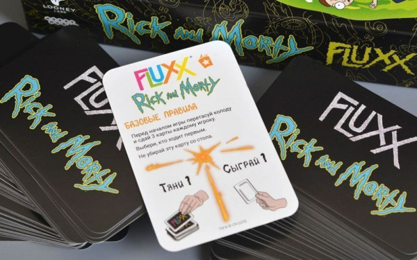 Настольная игра: Fluxx: Рик и Морти MAG915646