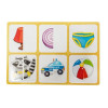 Лото 10KOR PLASTIC "Половинки" 36 карточек, 6 полей, 3+ KOR-04015