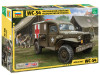 Сборная модель: Американский армейский медицинский автомобиль Dodge WC-54, З-3711
