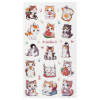 Наклейки объемные MESHU "I meow you" 10 x 23 см, с блестками RE-MS_66572