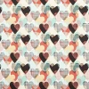 Бумага упаковочная мелованная 70 х 100 см "Love Story", ассорти S-591916