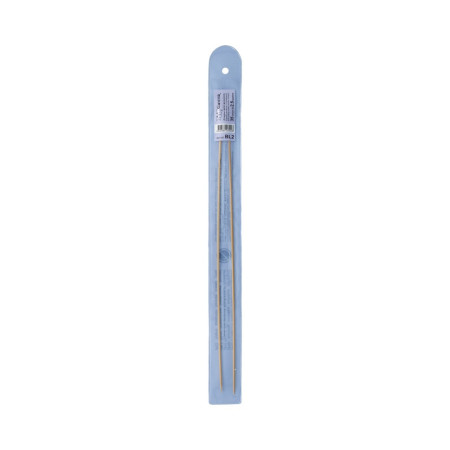 Спицы прямые GAMMA бамбук d 2.5 мм 35-36 см BL2-25