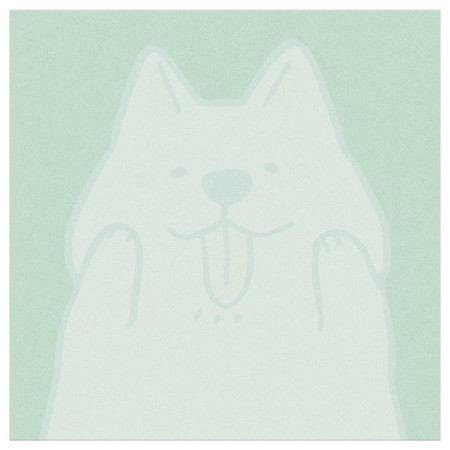 Блок для записей MESHU "Puppy" 8.5 x 8.5 см 100л. на склейке RE-MS_65027