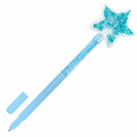 Ручка шариковая FUNSTER "MAGIC STAR" 0.35 мм, синяя, корпус ассорти S-144379