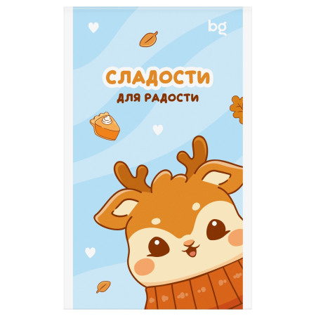 Блокнот А6 32л. BG "Сладкие булочки", блестки, на скрепке RE-Б6ск32_бл_09426