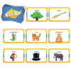 Настольная игра: Кто я? Карточная игра на угадывание слов, с картинками, 50 карт, 5+ SIM-4550994