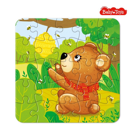 Пазл Baby Toys. First Puzzle 25 "Медвежонок" KOR-04291