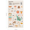 Наклейки бумажные MESHU "Spring breath" 12 x 21 см, 44 накл, европодвес RE-MS_41647