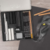 Набор для рисунков CRETACOLOR Wolf 25 предметов, мет.пенал CR91400-2602
