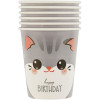 Стаканы бумажные MESHU "Kitten" 200 мл, 6 шт RE-MS_55438