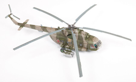 Сборная модель: Советский многоцелевой вертолет Ми-8МТ (масштаб 1/48) З-4828