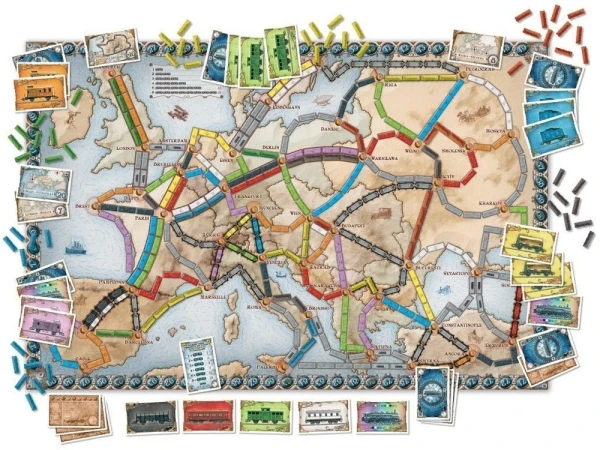 Настольная игра: Ticket to Ride: Европа (3-е рус. изд.) MAG1032