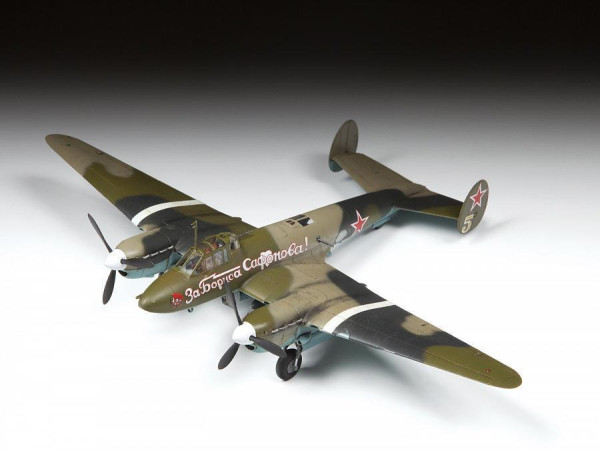 Сборная модель: Самолет Пе-2 (масштаб 1:72), З-7283
