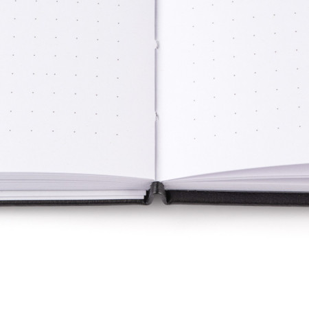 Блокнот для записей Стихия Bullet Journal 100 г/м2, 14 x 20 см, 80 л, жесткая обложка, черный NP-ST04053