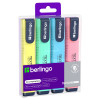Набор текстовыделителей Berlingo "Textline HP500" 4 цв 1-5 мм, PET-бокс с ЕП RE-T7520